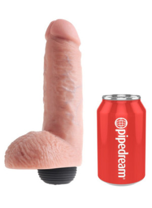 8" Squirting Cock with Balls